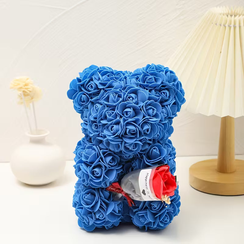 💝 Ursuleț din trandafiri – cadoul care spune „Te iubesc” fără să mai fie nevoie de explicații 💝